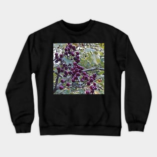 Red berries in Fall Crewneck Sweatshirt